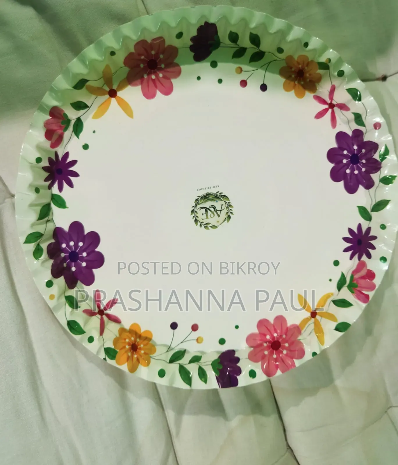 One Time Plate