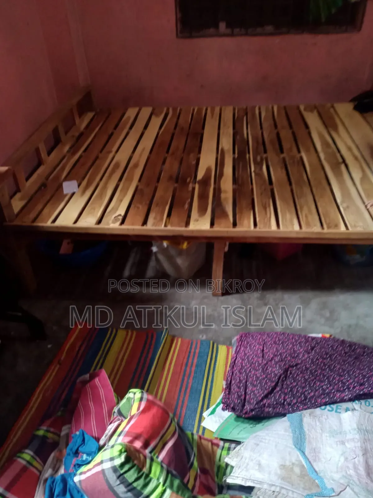 পুরাতন ডাবল চৌকি বিক্রি