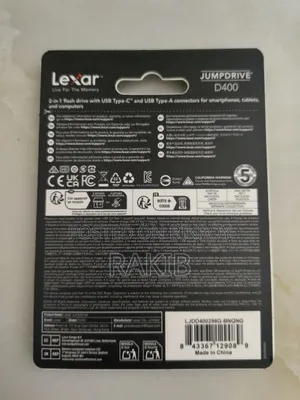 Lexar Jumpdrive Dual Drive D400 256GB