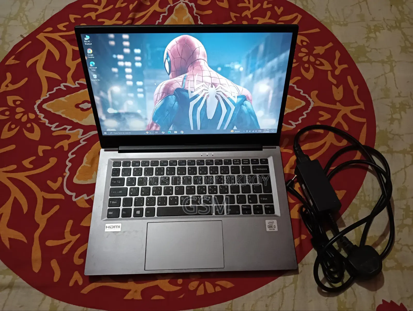 Laptop 8GB Intel Core I3 SSD 128GB