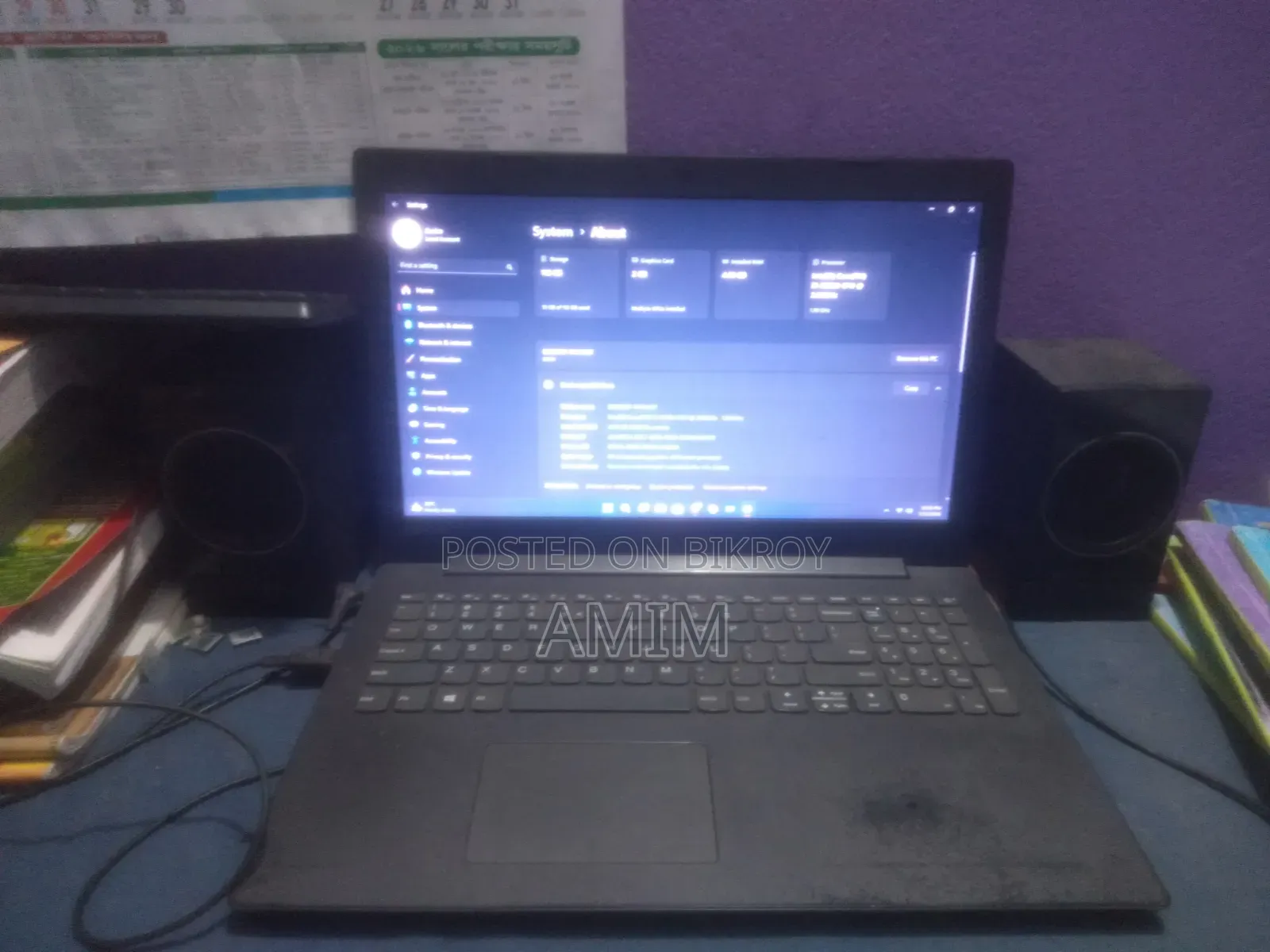 Laptop Lenovo IdeaPad 320 4GB Intel Core I3 SSD 128GB