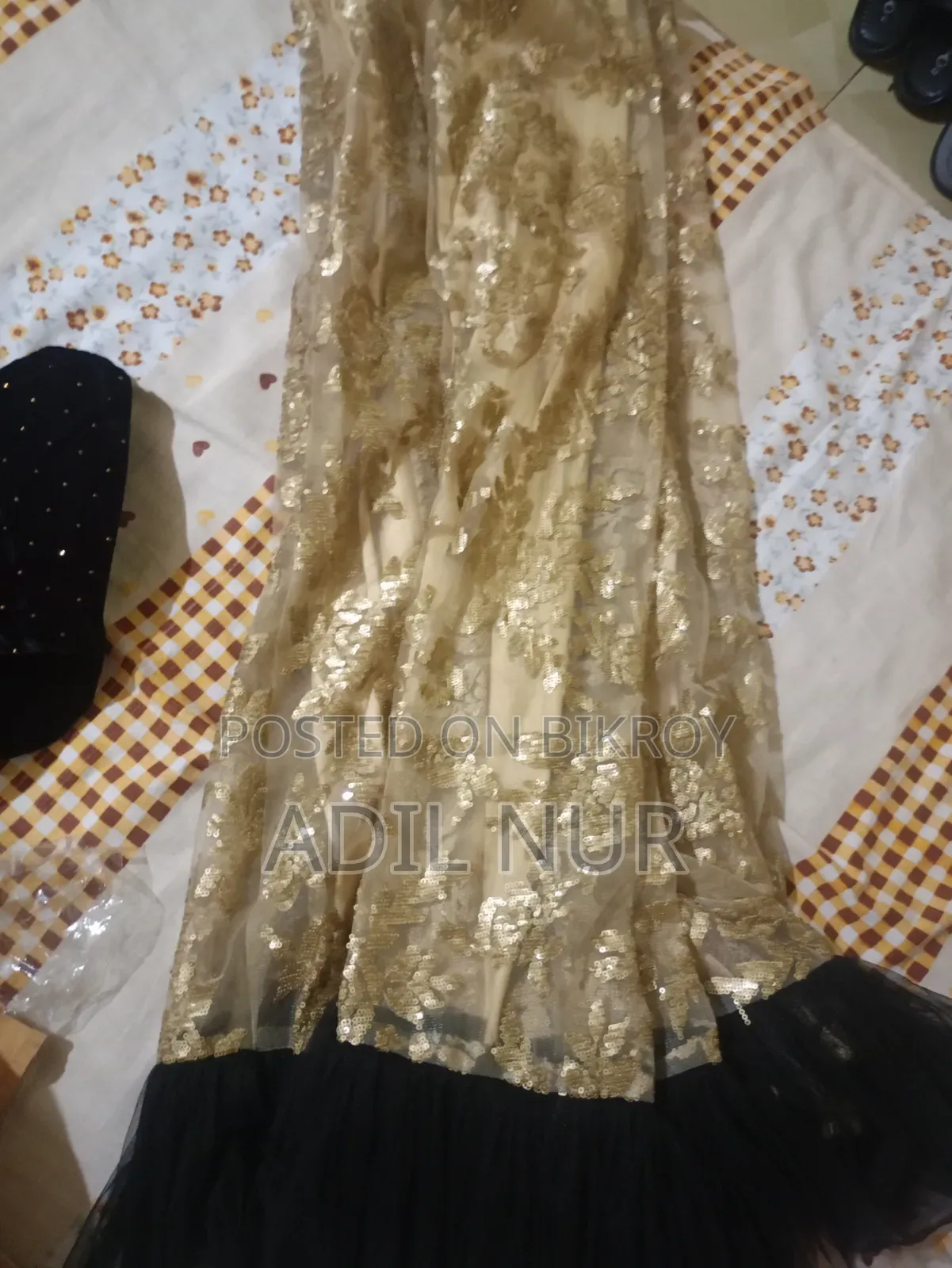 Brand New Black Velvet Lehenga Set | Hazar Buti Blouse + Net Orna