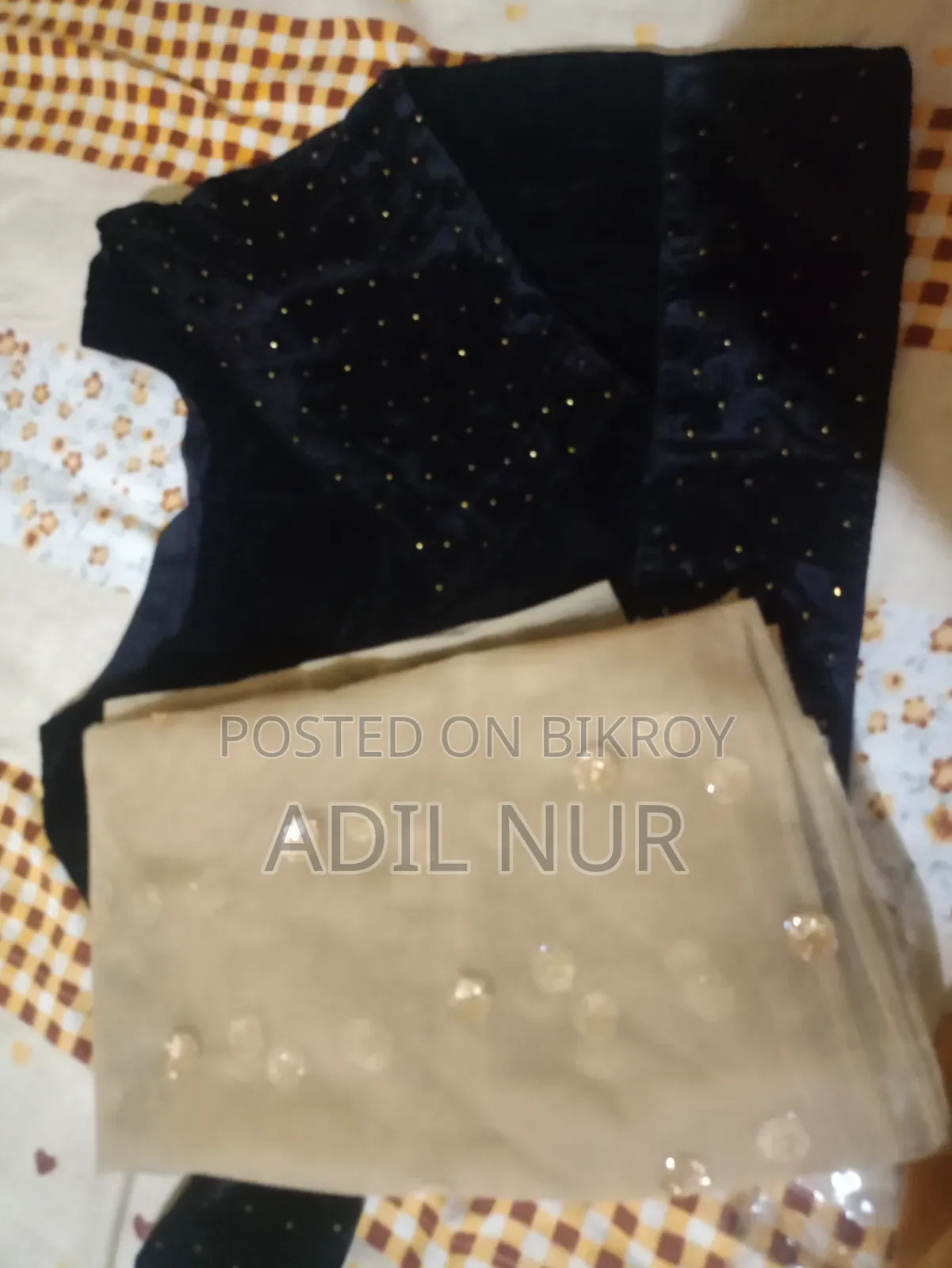 Brand New Black Velvet Lehenga Set | Hazar Buti Blouse + Net Orna