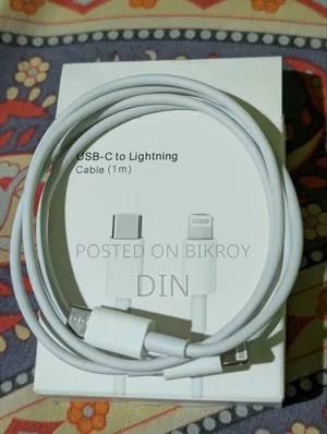 iPhone Fast Charging Cable Lightning To USB-C 1m