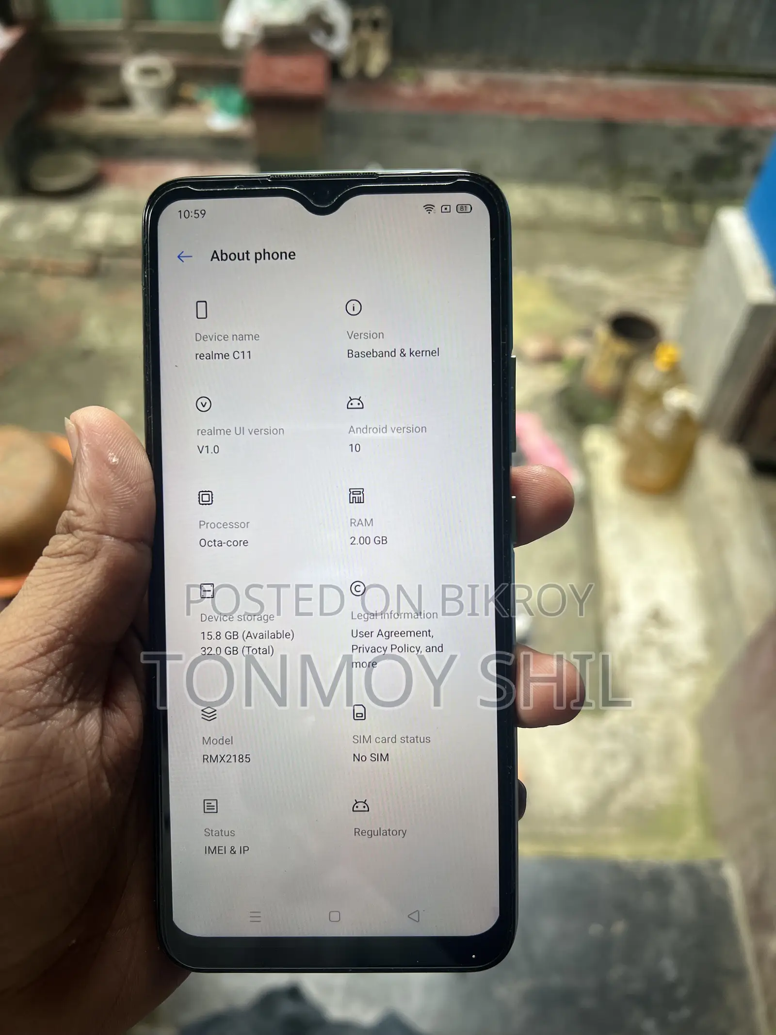 Realme C11 32 GB Green