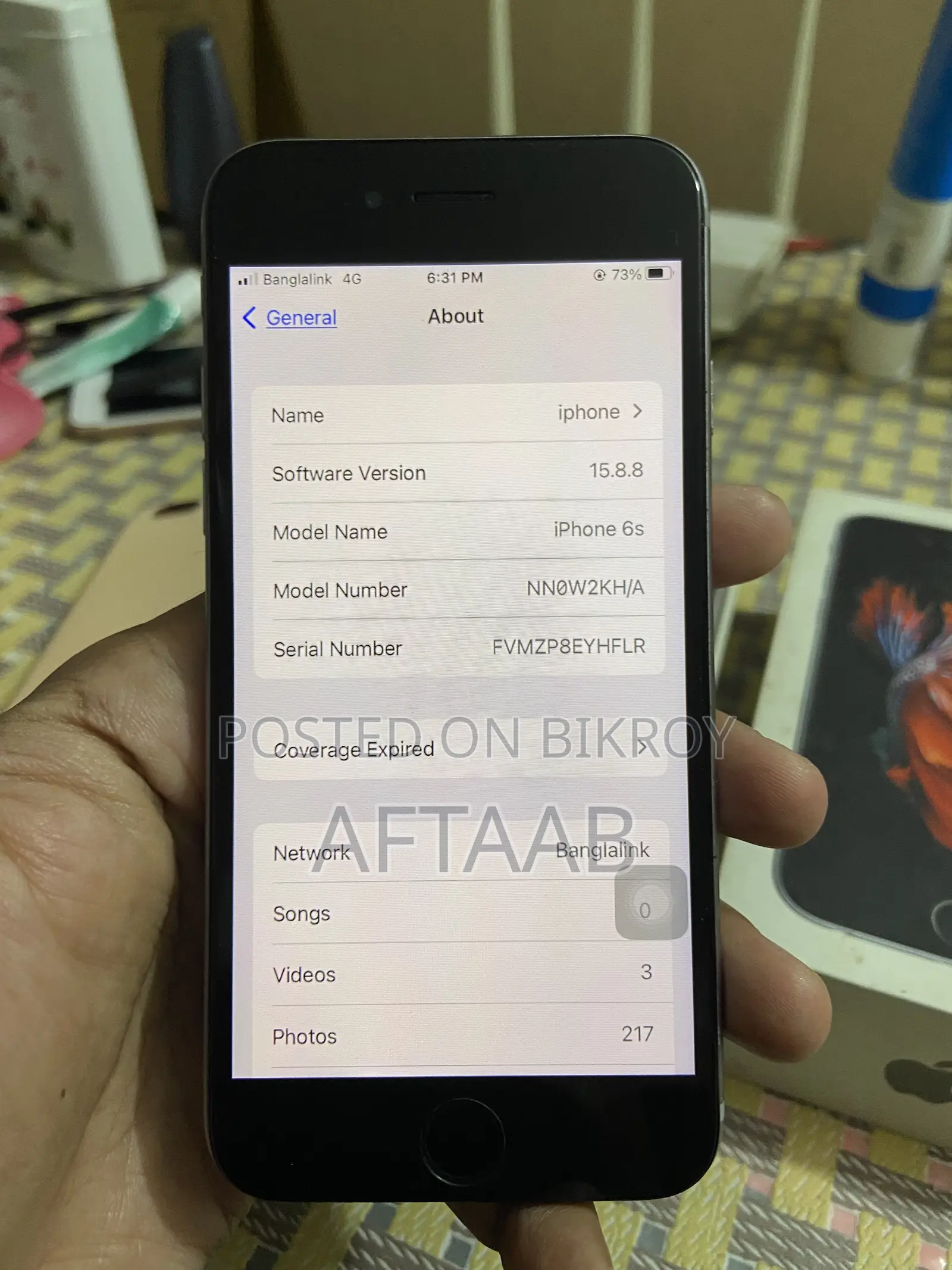 Apple iPhone 6s 32 GB Gray