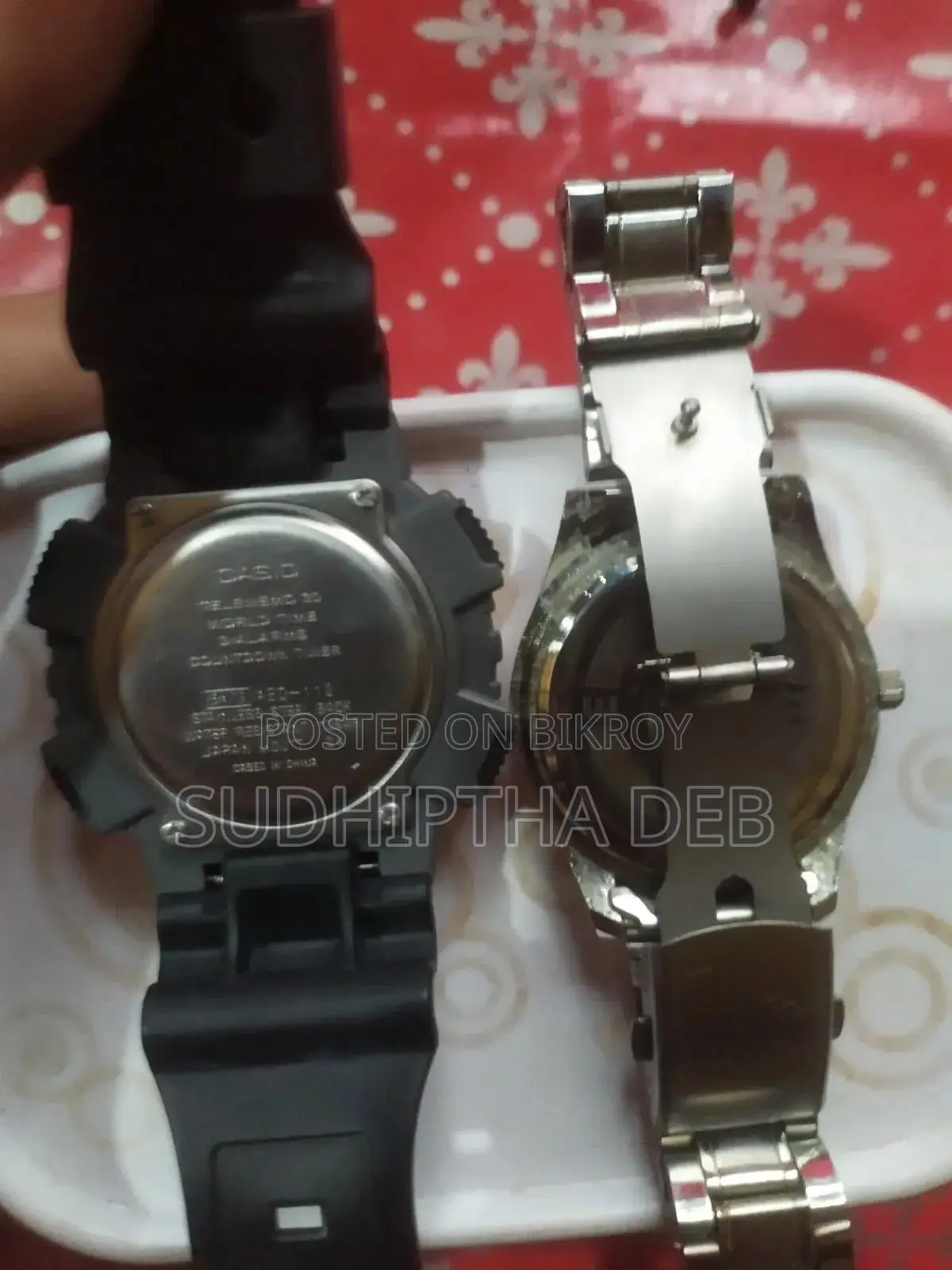 Casio Analog Digital Watch and Bosck Analog Watch