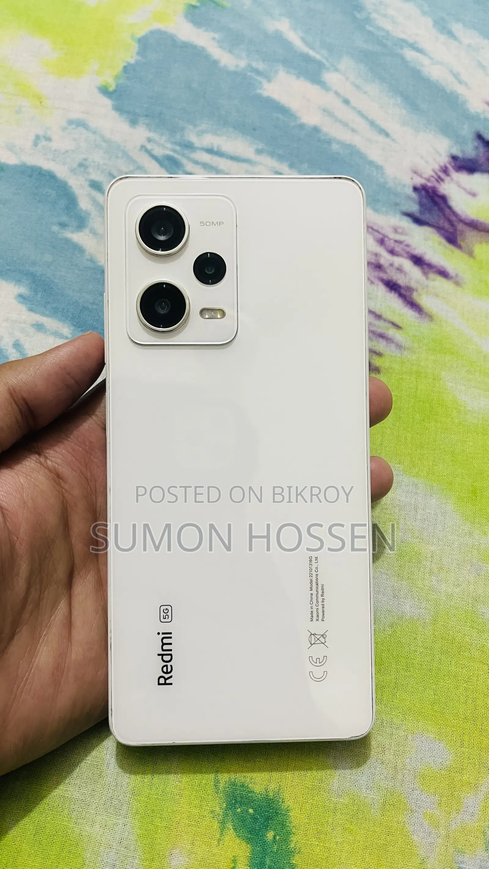 Xiaomi Redmi Note 12 Pro 5G 256 GB White