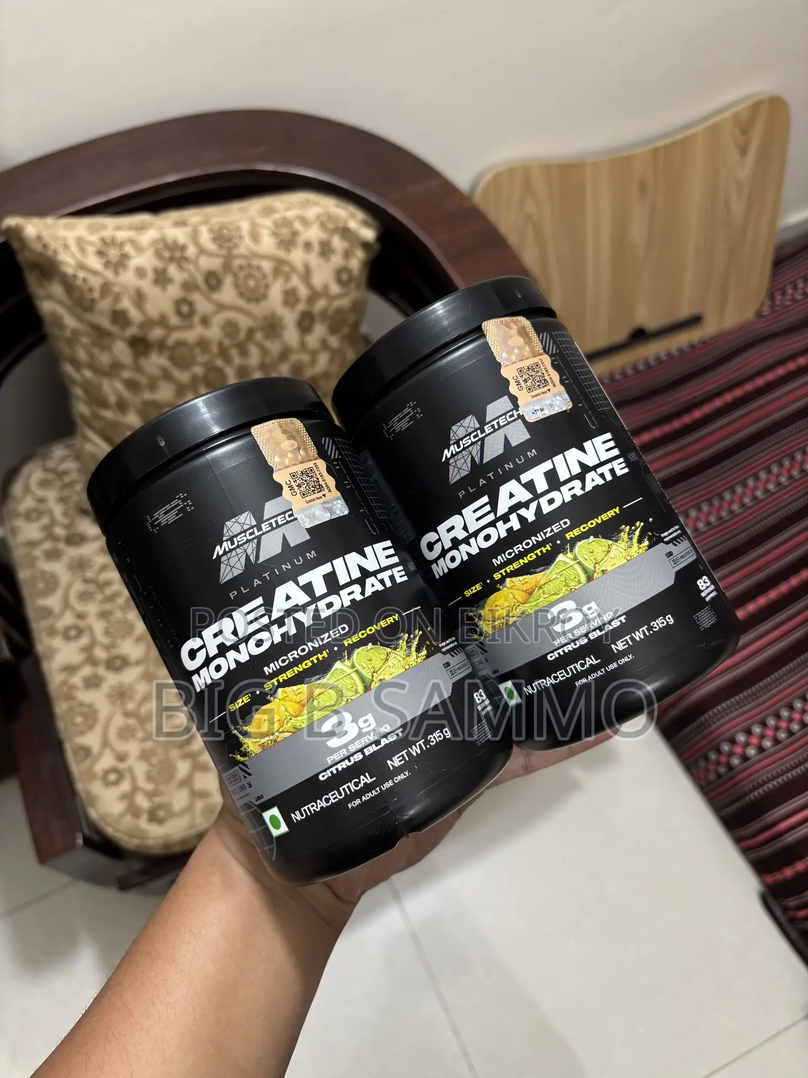 Muscletech Platinum Creatine Monohydrate (Citrus Blast) – Brand New