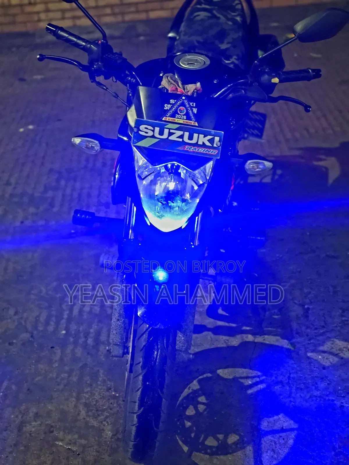 সুজুকি জিক্সার মনোটোন ২০২৩ কালো