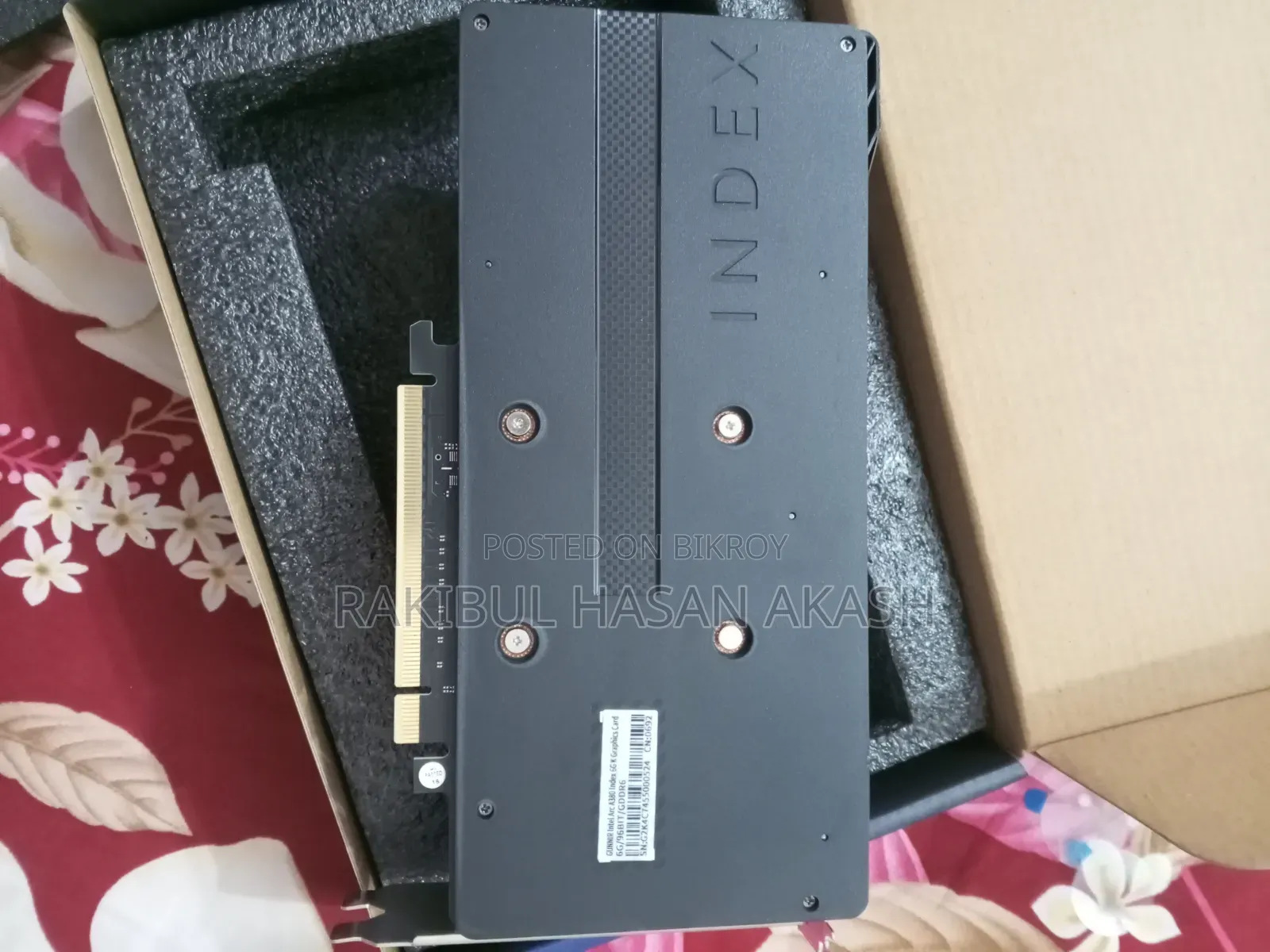 Gunnir Index Arc A380 6gb Ddr6 Graphics Card