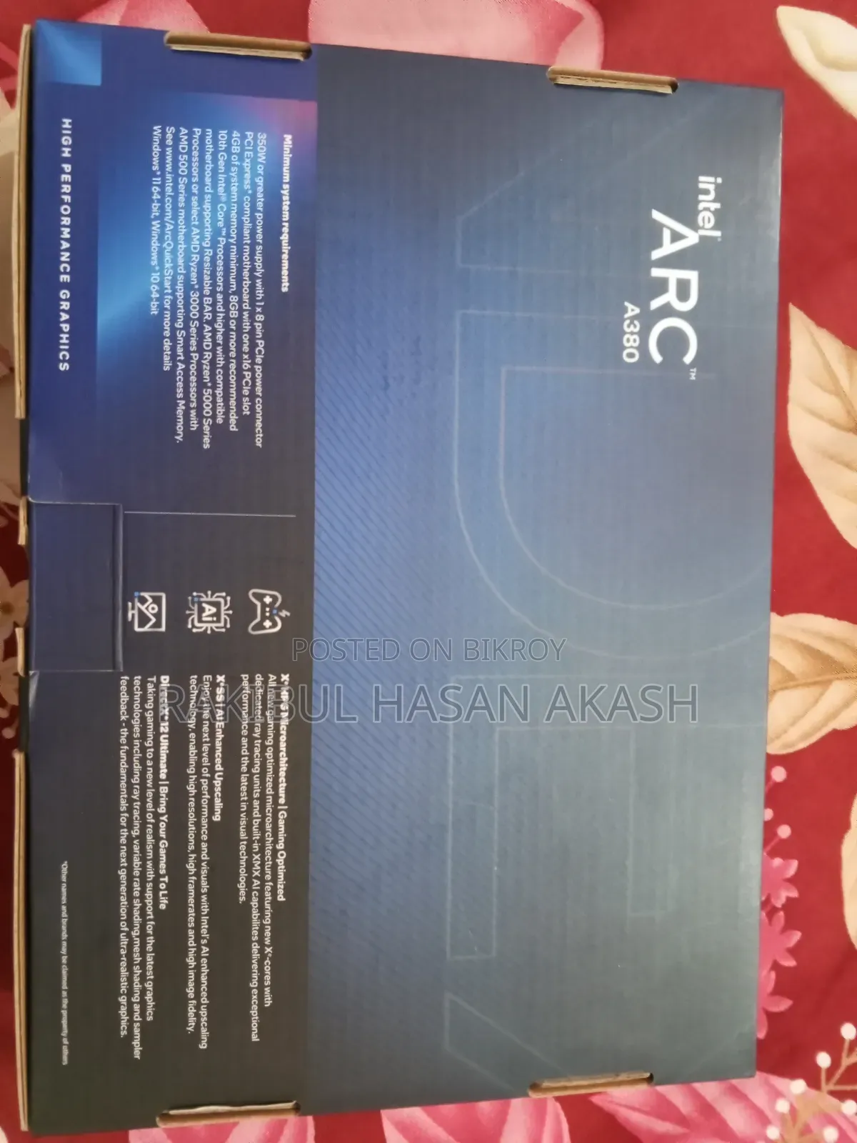 Gunnir Index Arc A380 6gb Ddr6 Graphics Card