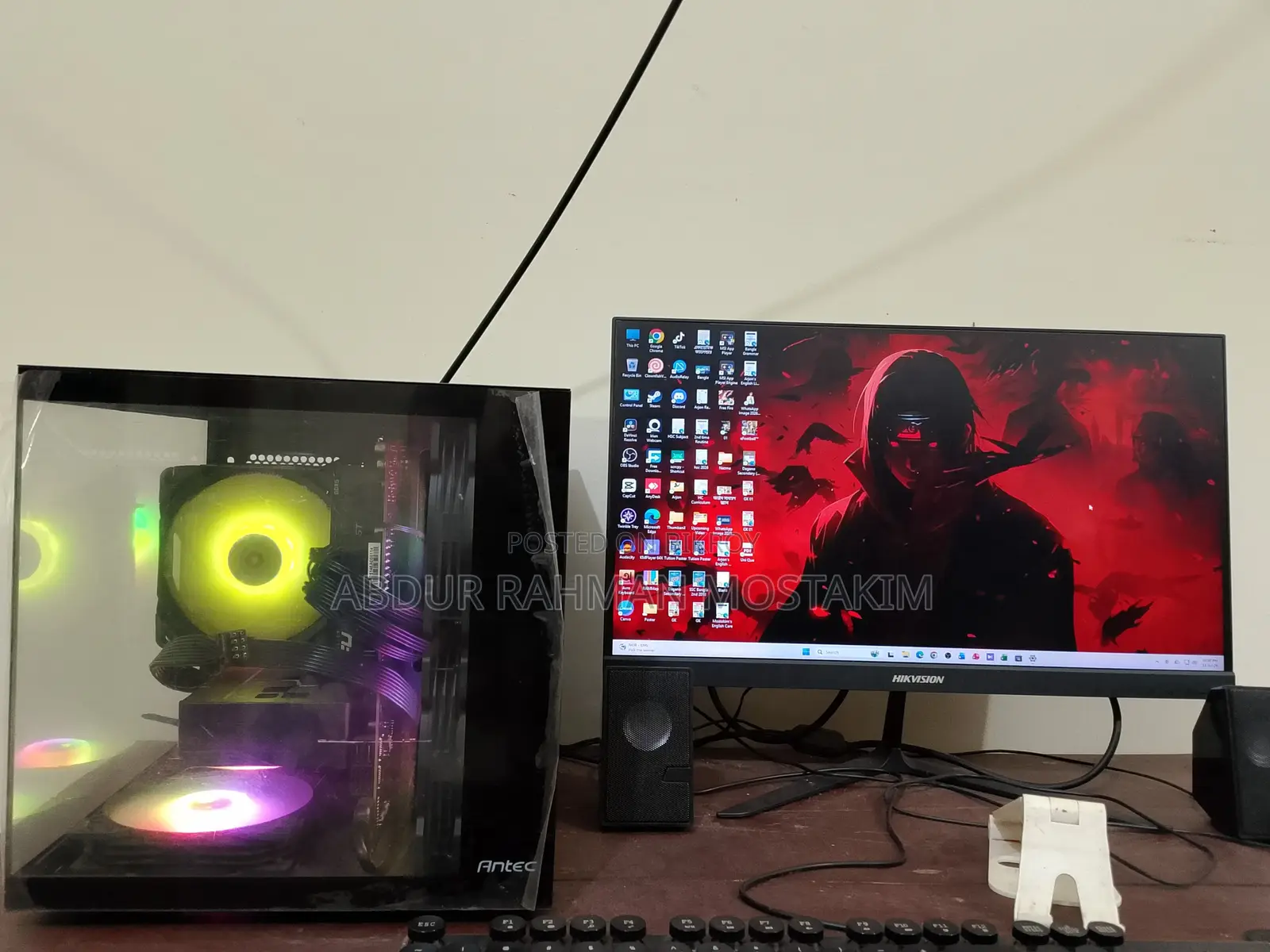 New Desktop Computer 16GB AMD Ryzen 7 SSD 500GB