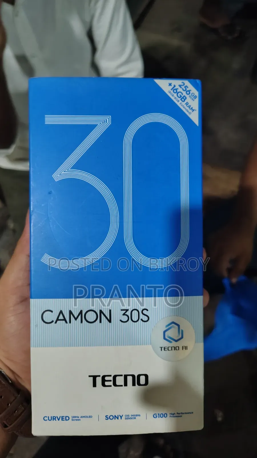 Tecno Camon 30S 256 GB Gold