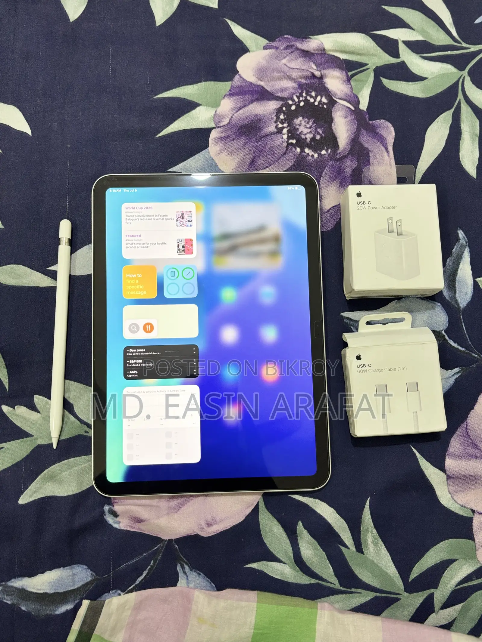 New Apple iPad (2025) 128 GB Silver