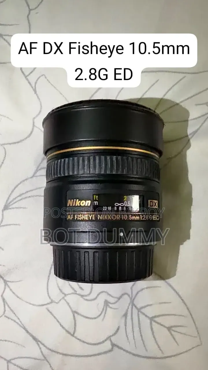 Nikon D600 With Lens and Other Accessories