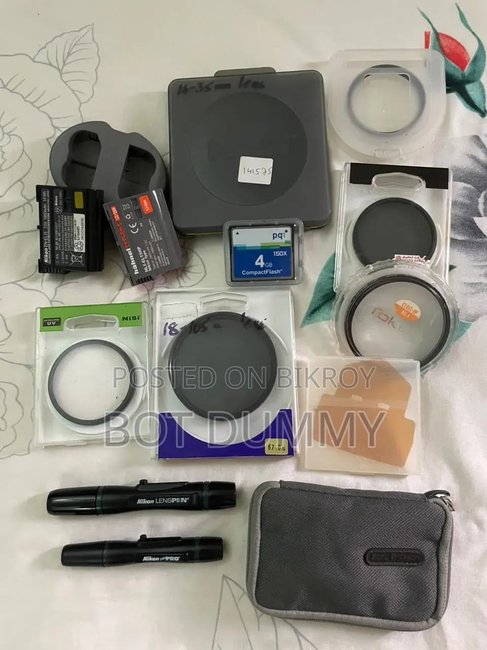 Nikon D600 With Lens and Other Accessories