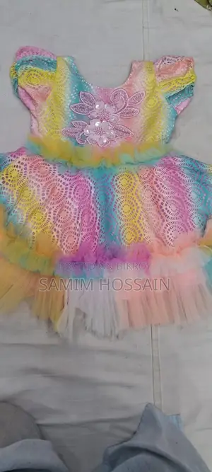Gorgeous Multicolor Baby Frock (2-6 Years) – Premium Quality