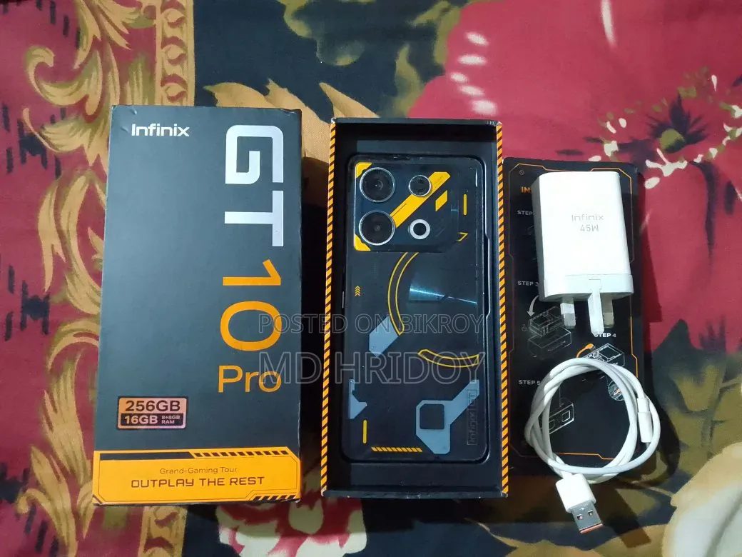 Infinix GT 10 Pro 256 GB Black