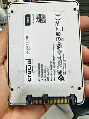 SSD Crucial Mx500 500gb 98% Health