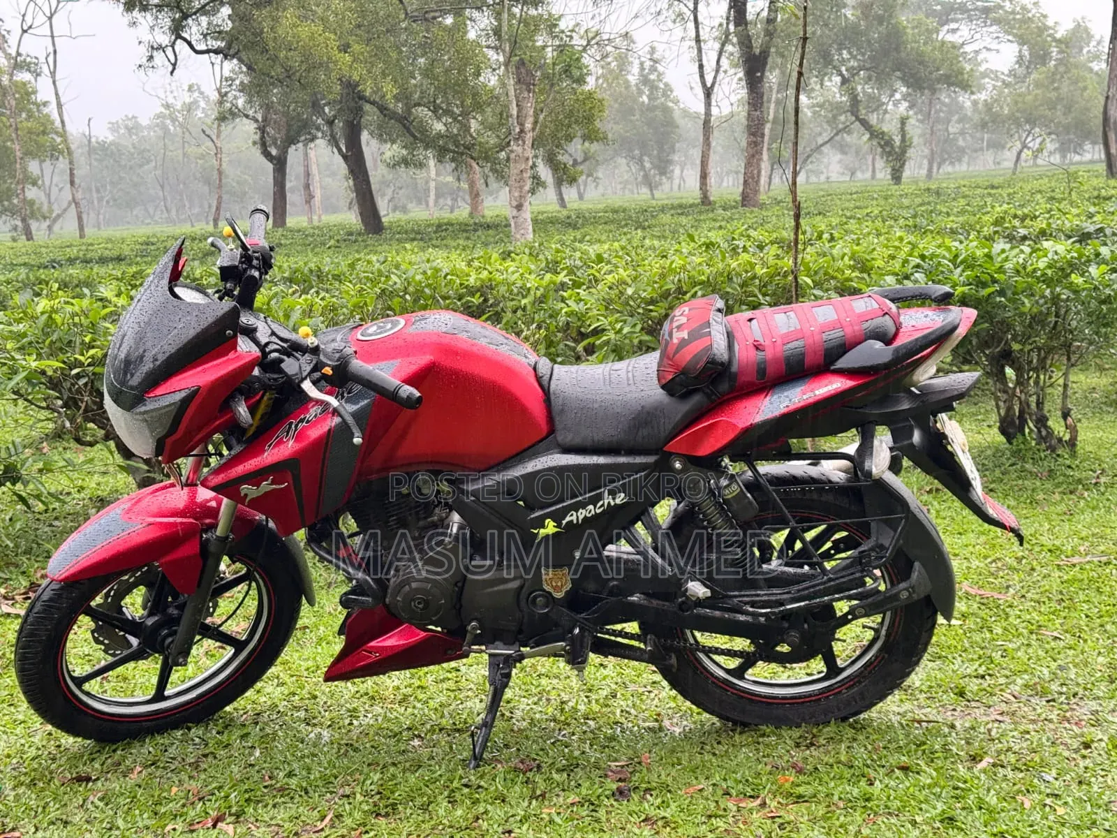 TVS Apache RTR 160 2V 2016 Red