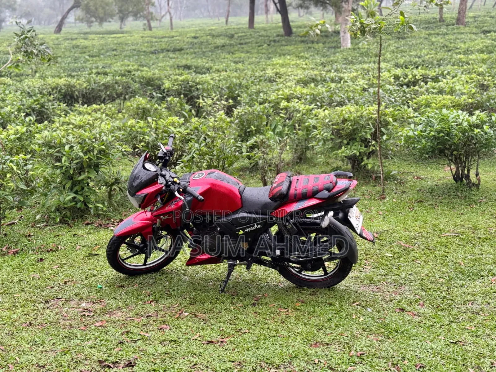 TVS Apache RTR 160 2V 2016 Red