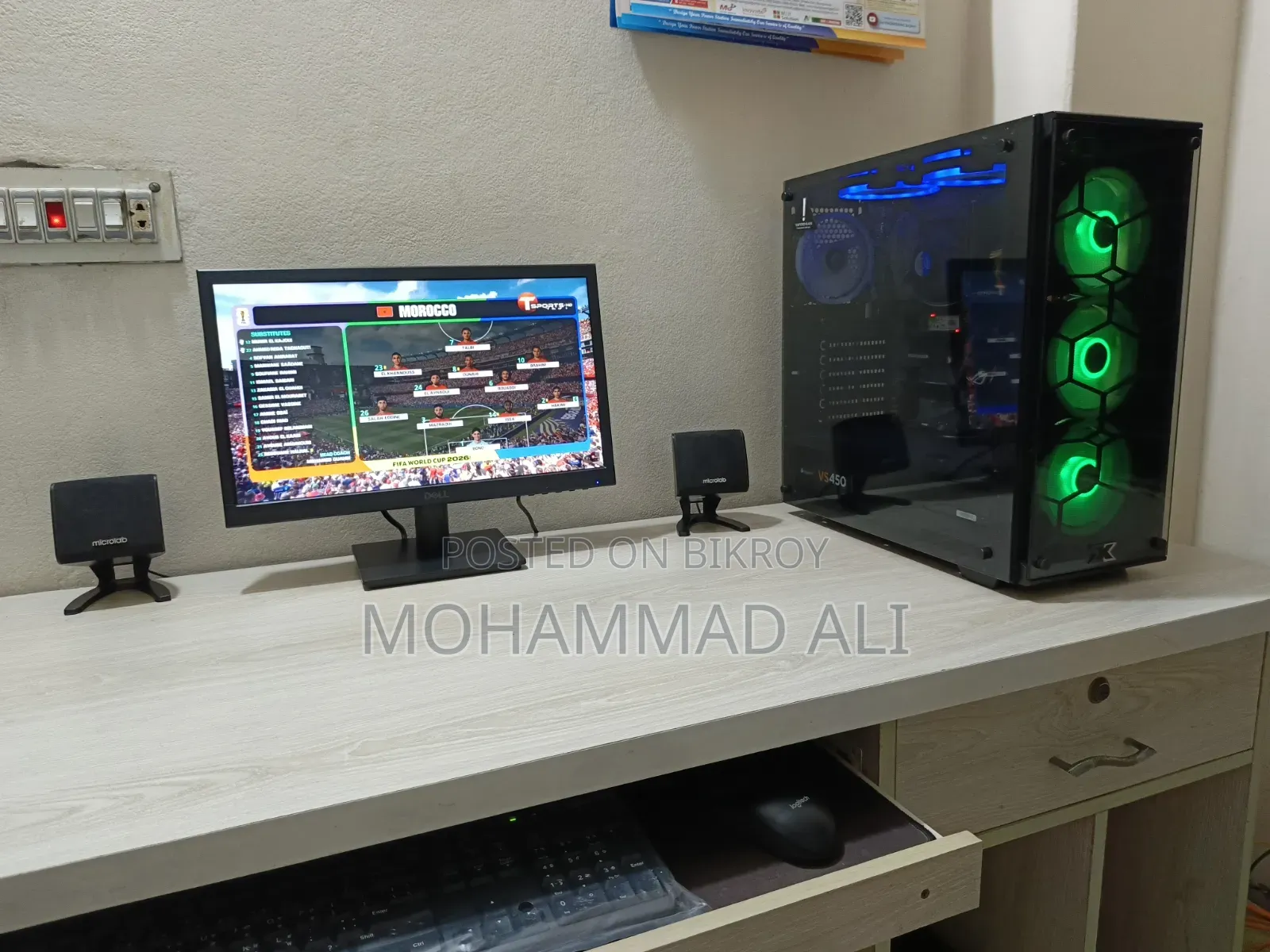 Desktop Computer Asus 8GB Intel Core I5 HDD 1TB