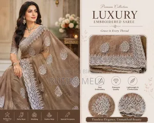 Original Organza Muslin Saree