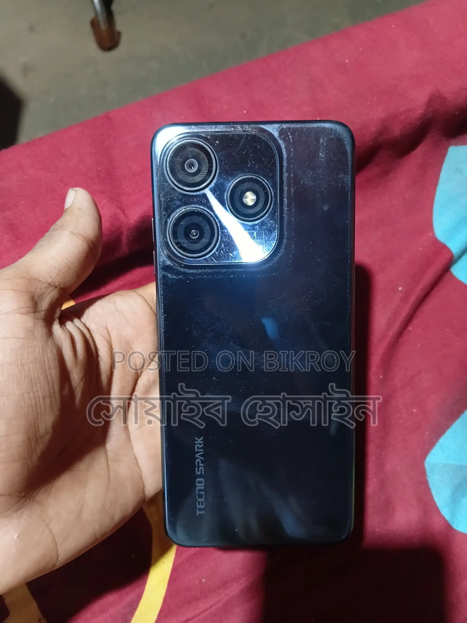 টেকনো স্পার্ক ১০ প্রো ১২৮ জিবি কালো