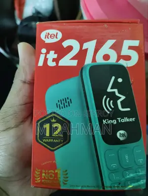 New Itel It2165 Black