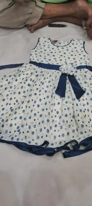 Stylish Printed Baby Frock – Comfortable Georgette Fabric (2-7 years)
