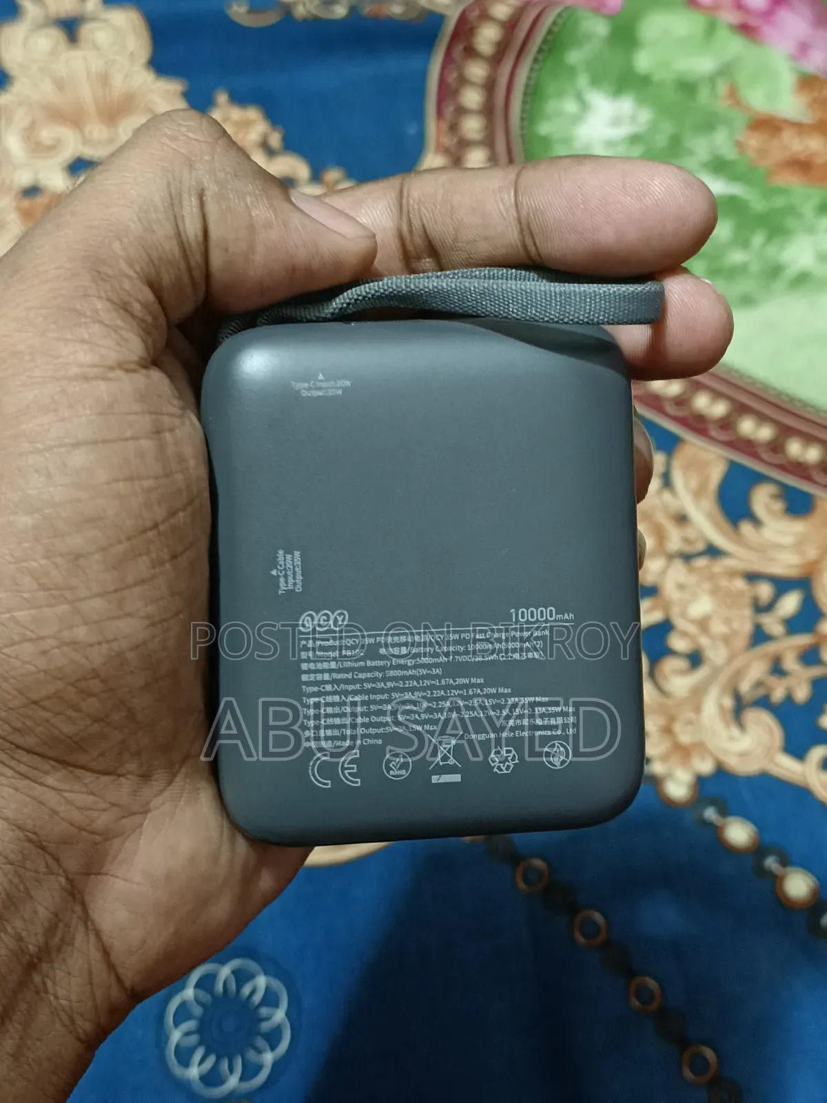 Qcy 10000 Mah 35w Power Bank