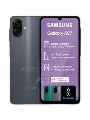 New Samsung Galaxy A07 128 GB Black