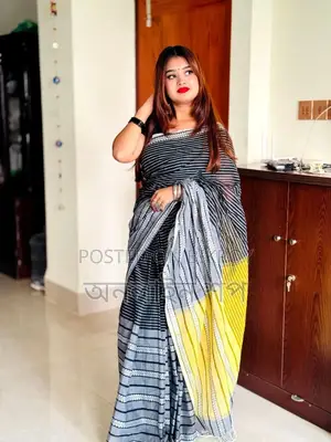 দেশীয় তাঁতের পিওর সুতি শাড়ি – Pure Cotton Saree