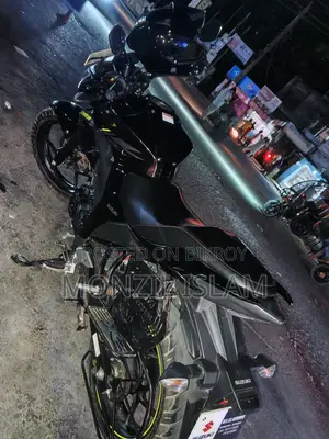 New Suzuki Gixxer Monotone 2025 Black
