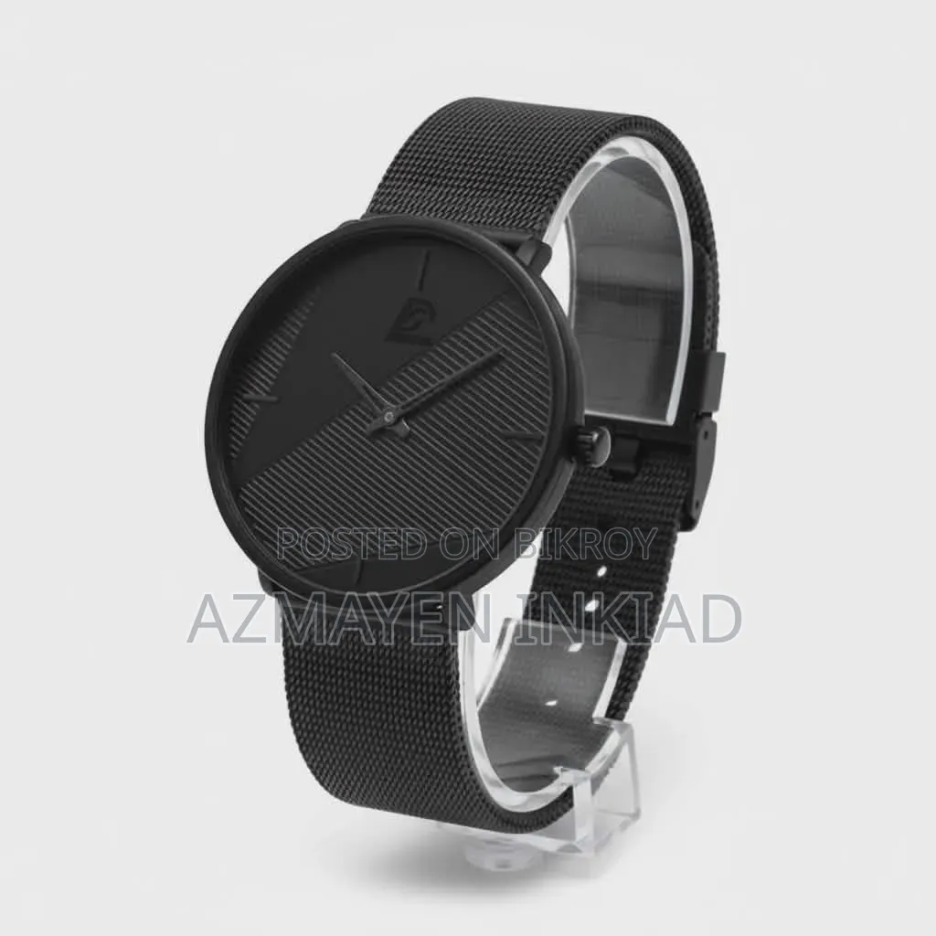 Dijanes Men's Mesh Strap Quartz Watch.