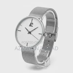 Dijanes Men's Mesh Strap Quartz Watch.