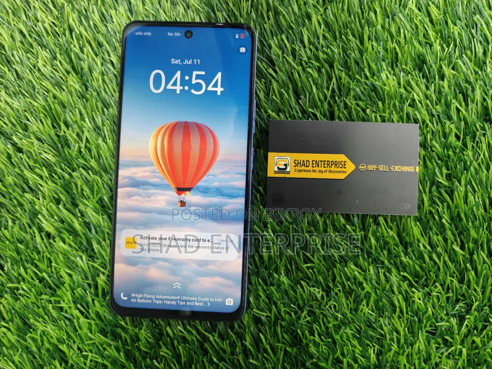 iQOO Z10x 128 GB Blue