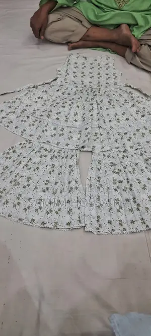 Premium Cotton Sharara Set - Comfortable Party Wear (3-8 years)