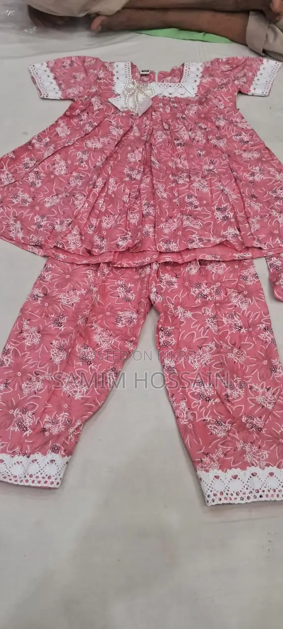 Premium Cotton Baby Dress - Comfortable Summer Collection (2-6 Years)