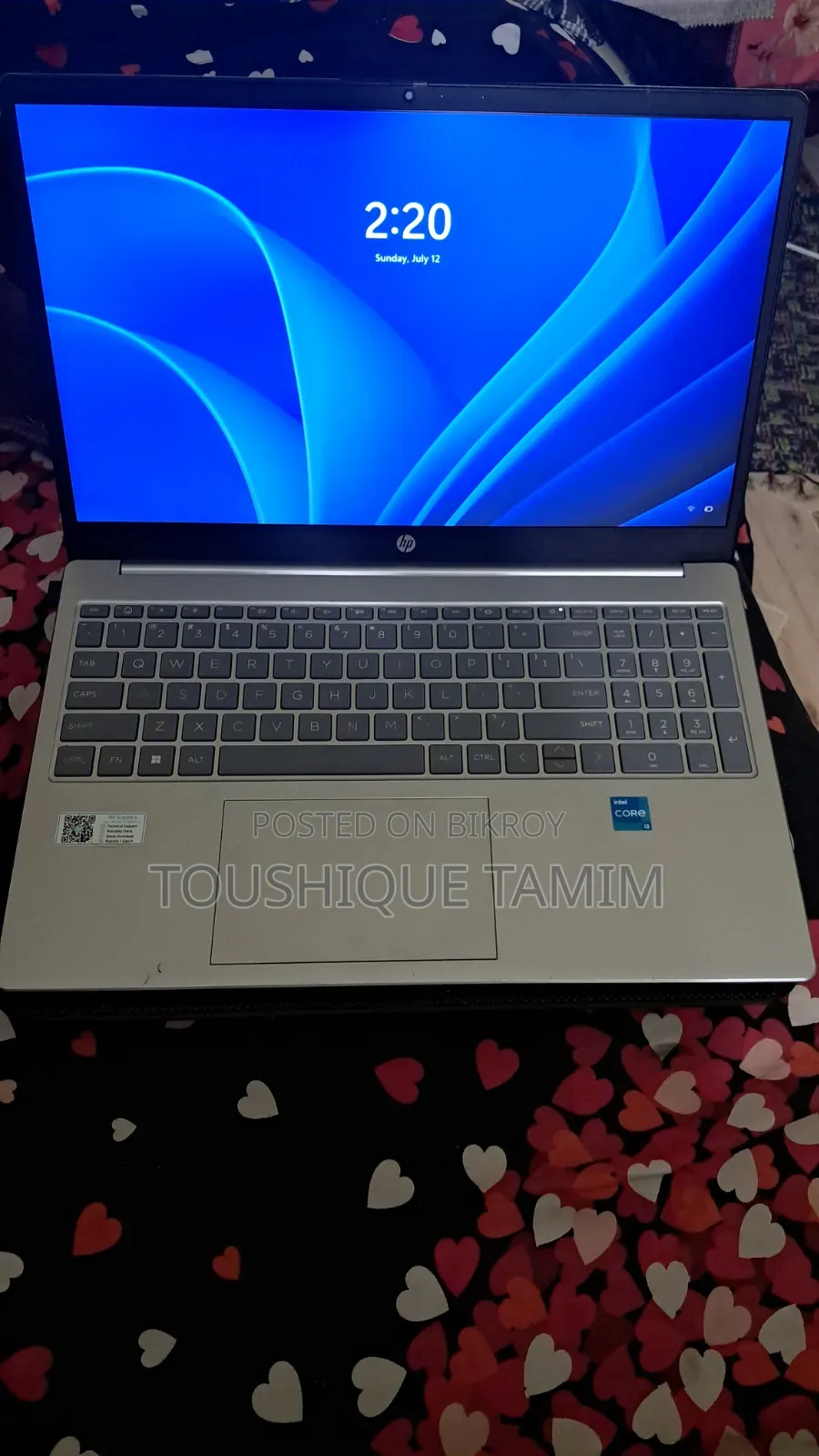 Laptop HP 15-Fd0290ns 8GB Intel Core I3 SSD 512GB