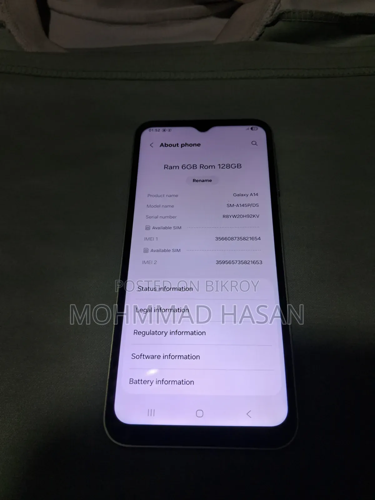 Samsung Galaxy A14 64 GB Green
