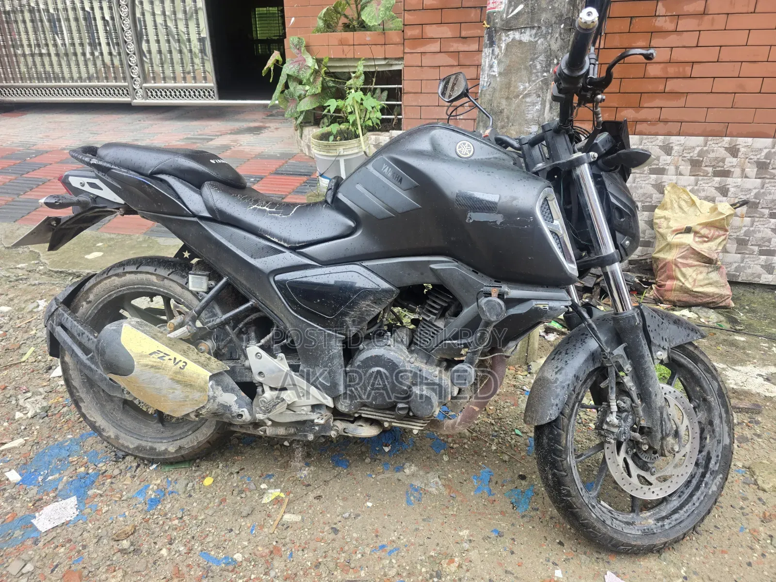Yamaha FZS V3 2019 Gray
