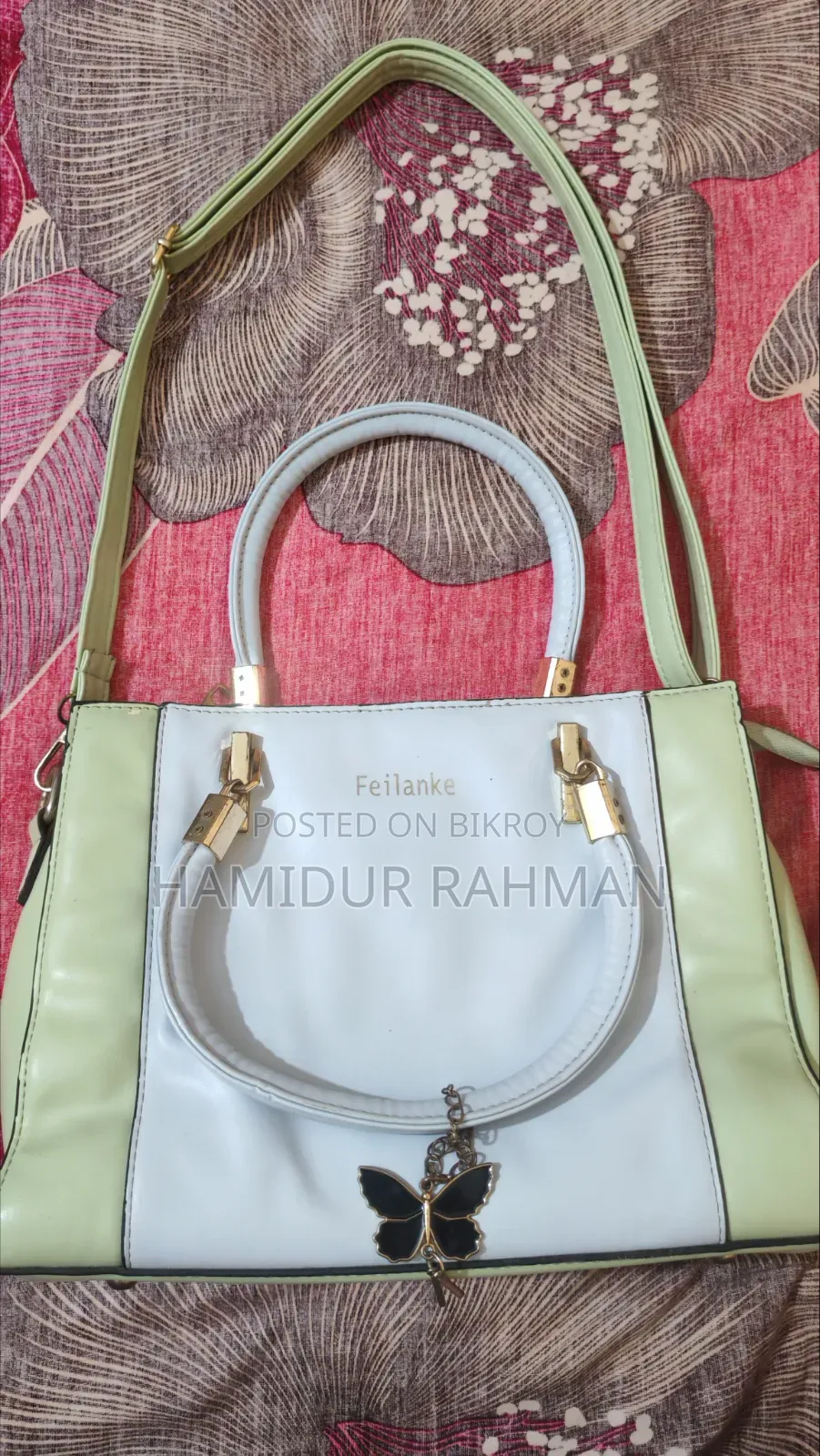 Feilanke Ladies Handbag (Artificial Leather-fresh Condition)