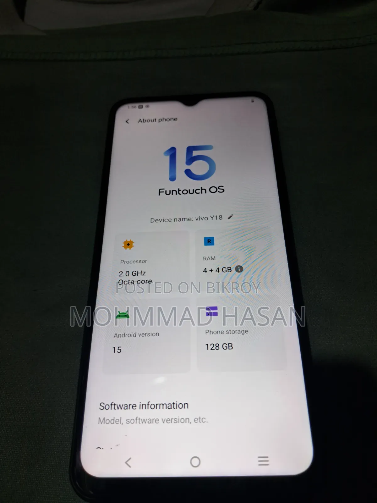 Vivo Y18 128 GB Red