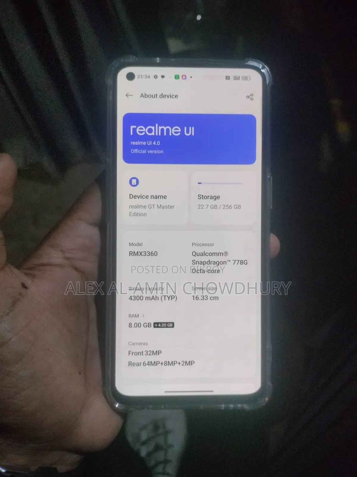 Realme GT Master Edition 256 GB
