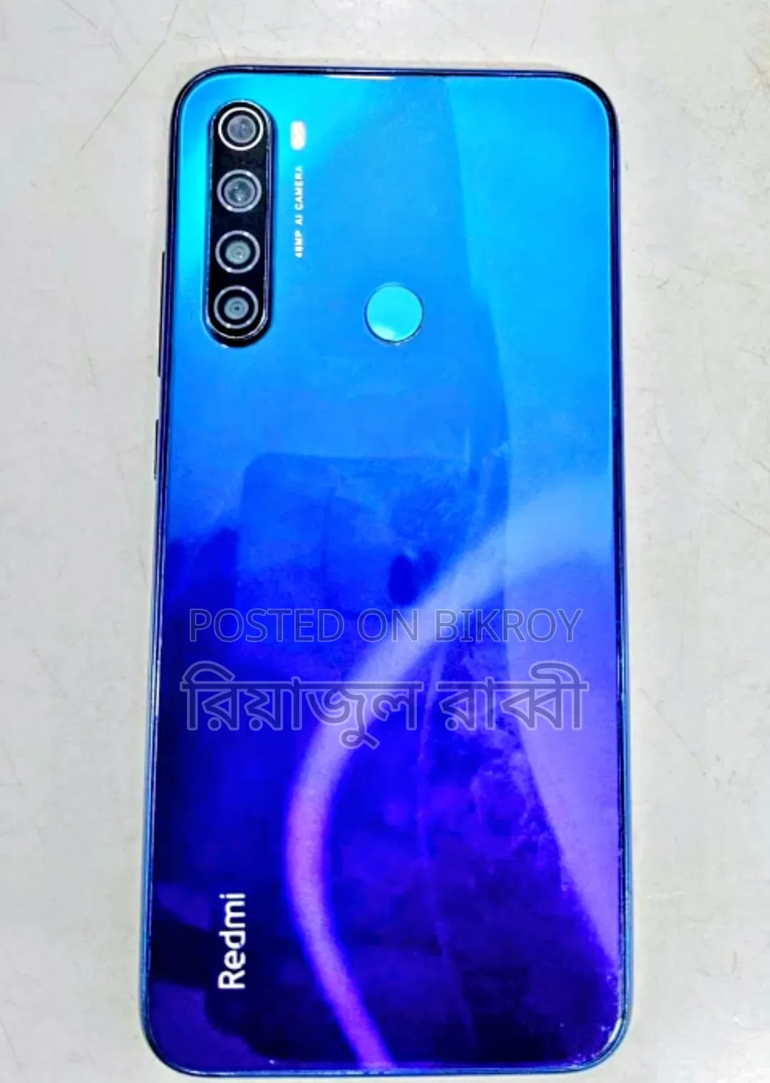 শাওমি রেডমি নোট ৮ ৬৪ জিবি ব্লু