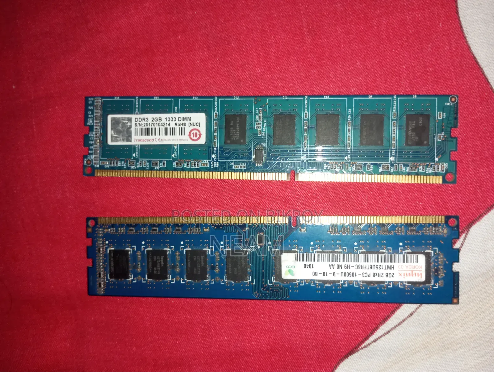 Desktop Computer 4GB (2GB+2GB) DDR3 RAM