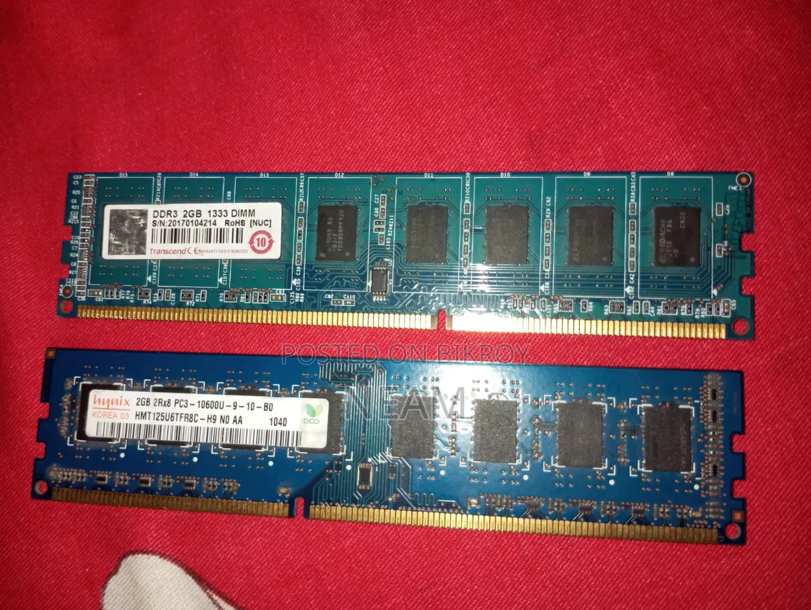 Desktop Computer 4GB (2GB+2GB) DDR3 RAM