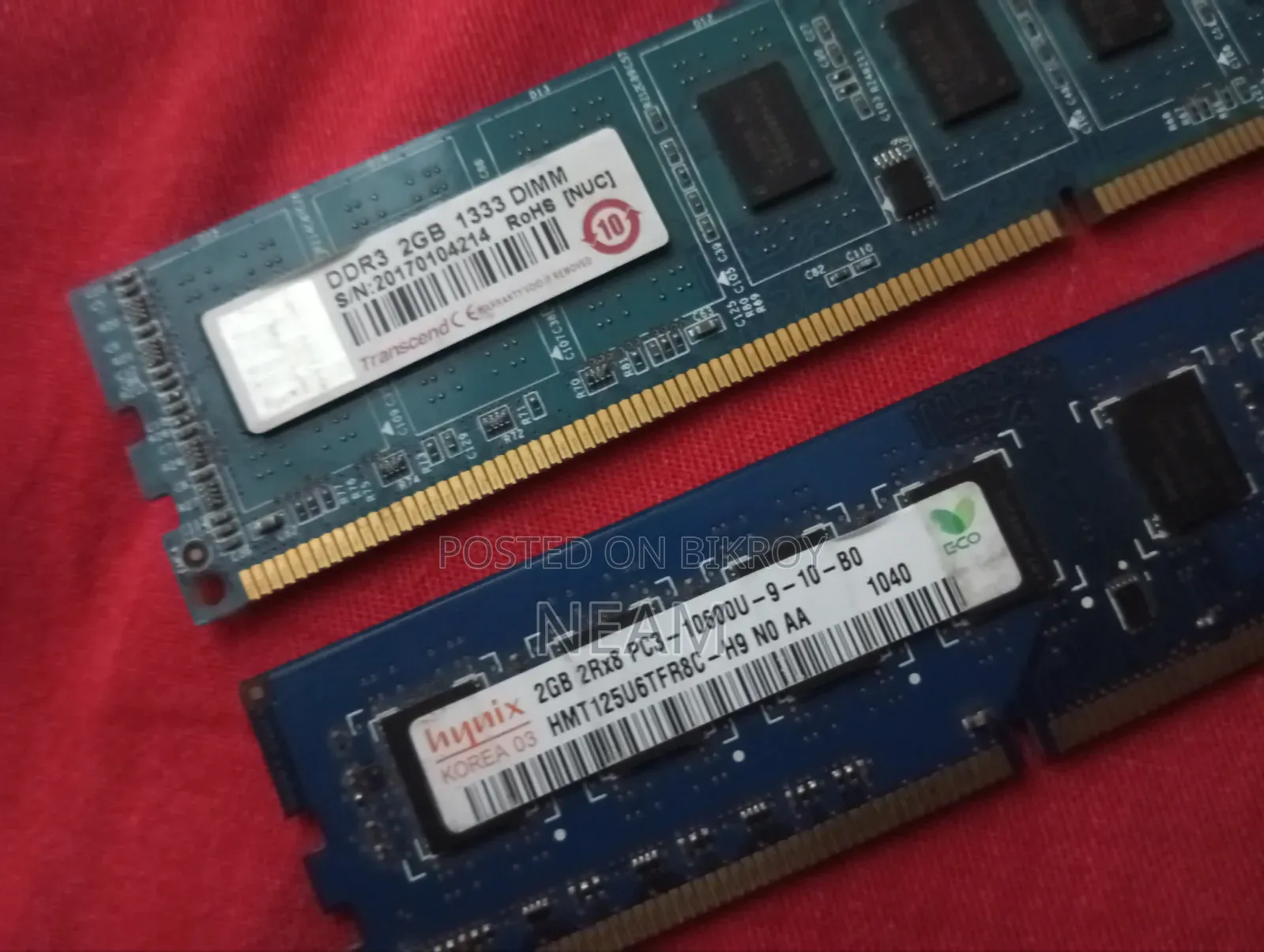 Desktop Computer 4GB (2GB+2GB) DDR3 RAM